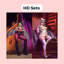 Load image into Gallery viewer, Morrigan  Cosplay & Nurse Erocosplay Bundle - Digital Download