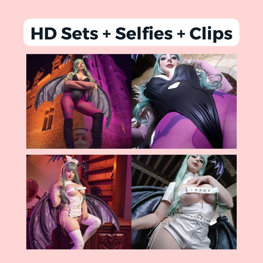 Morrigan  Cosplay & Nurse Erocosplay Bundle - Digital Download