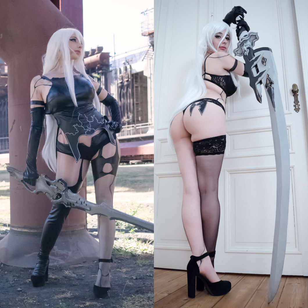 A2 Cosplay and Erocosplay by Mikomi Hokina