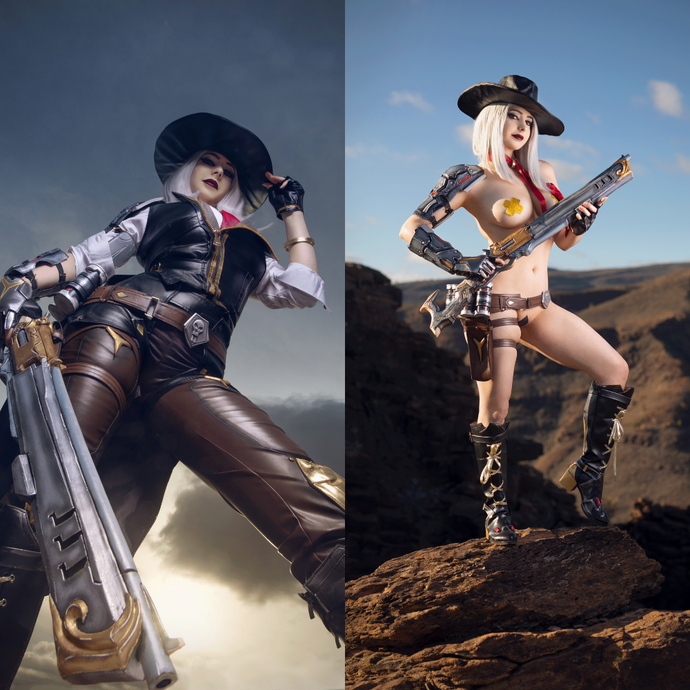 Ashe Cosplay By Mikomi Hokina - overwatch